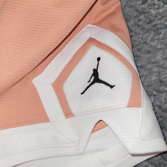 Jordan Kids Shorts Madder Root Tan Basketball Athletic Gym Size XL 13 15 YRS - Picture 7 of 8